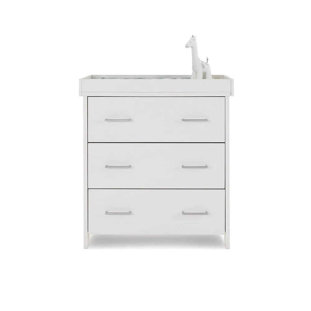 Nika 2 Piece Nursery Furniture Set - White Wash