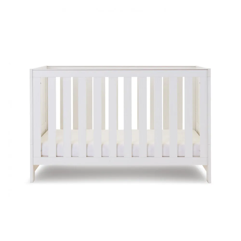Nika 2 Piece Nursery Furniture Set - White Wash