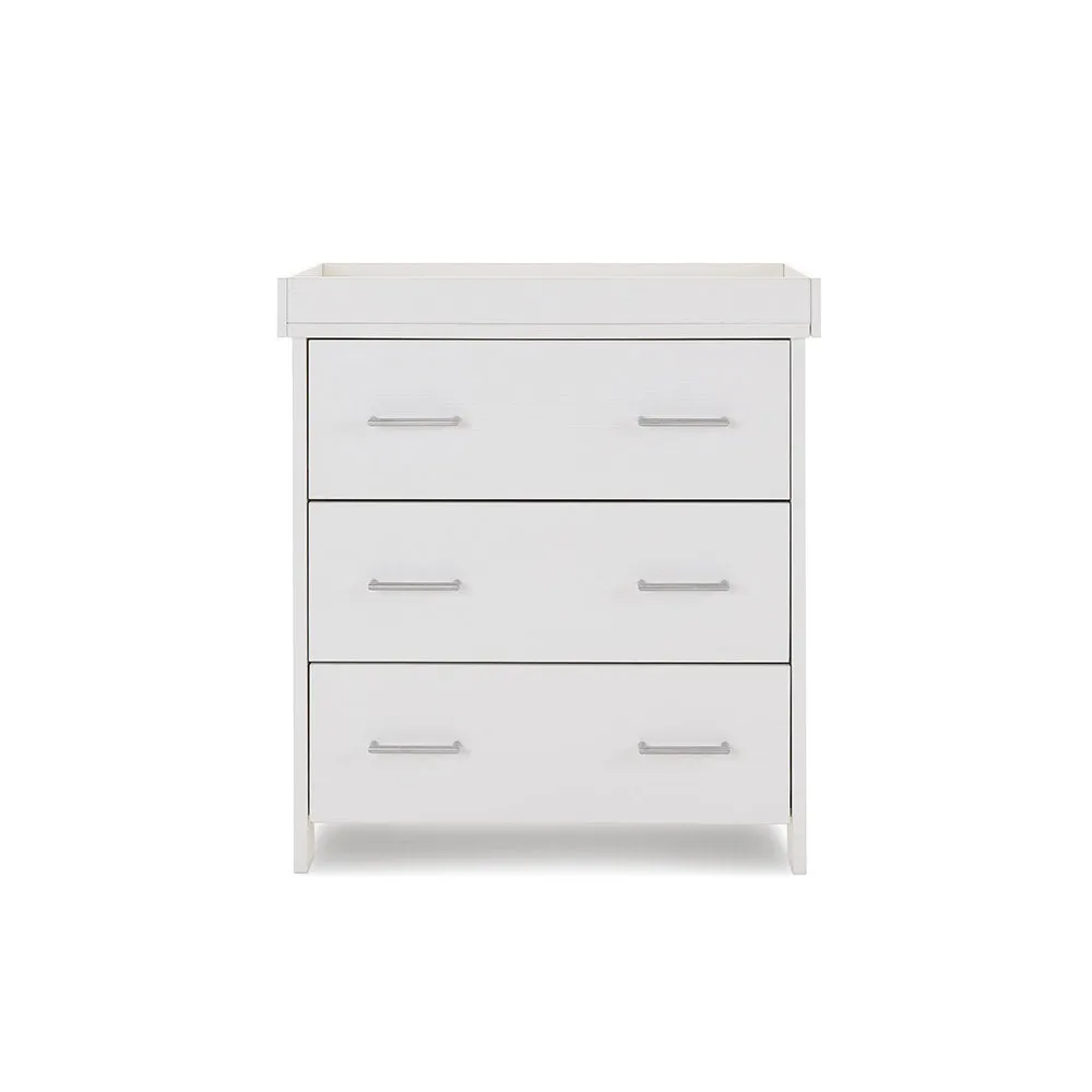 Nika 2 Piece Nursery Furniture Set - White Wash