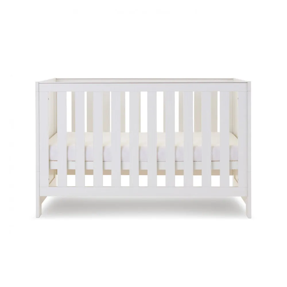 Nika 2 Piece Nursery Furniture Set - White Wash