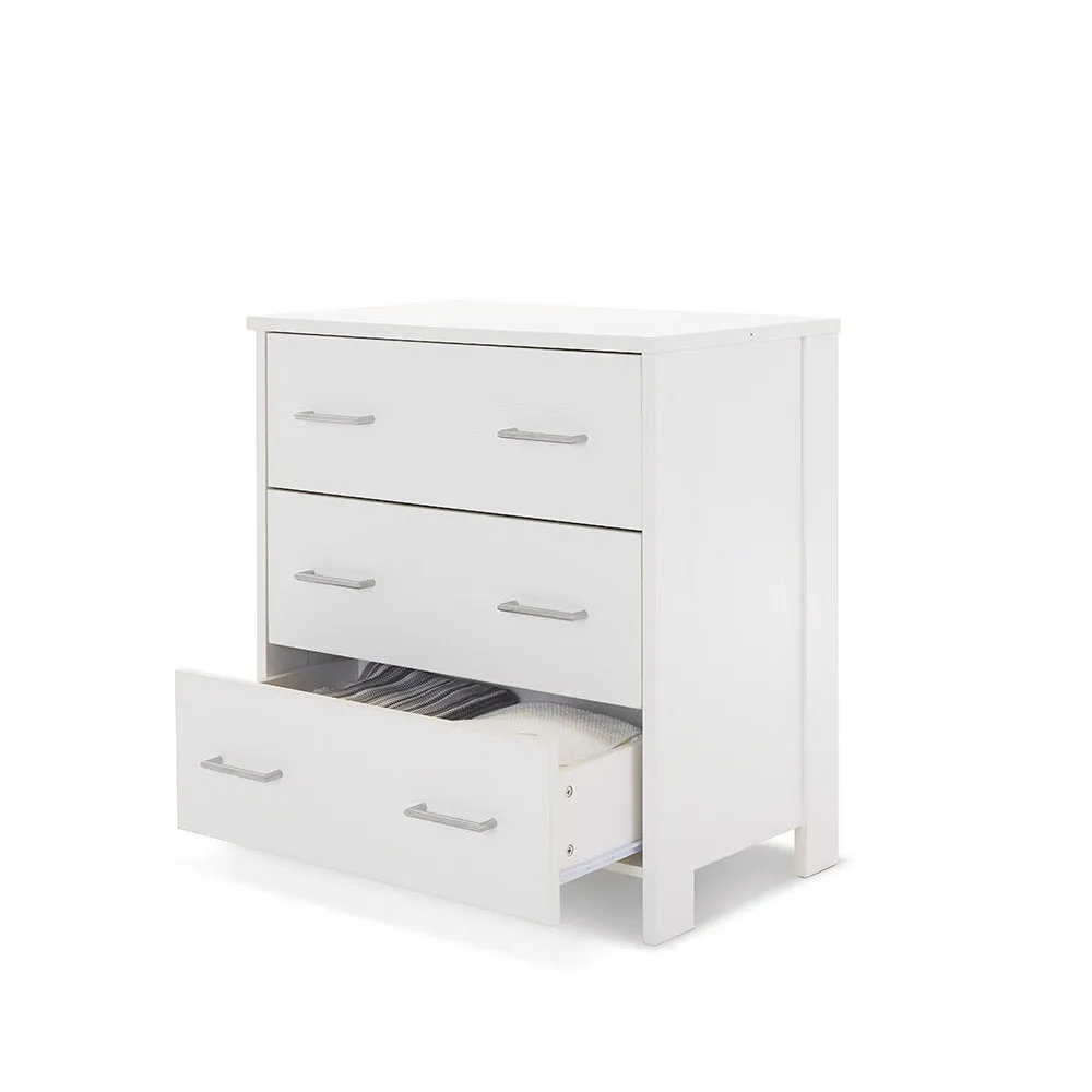 Nika 2 Piece Nursery Furniture Set - White Wash