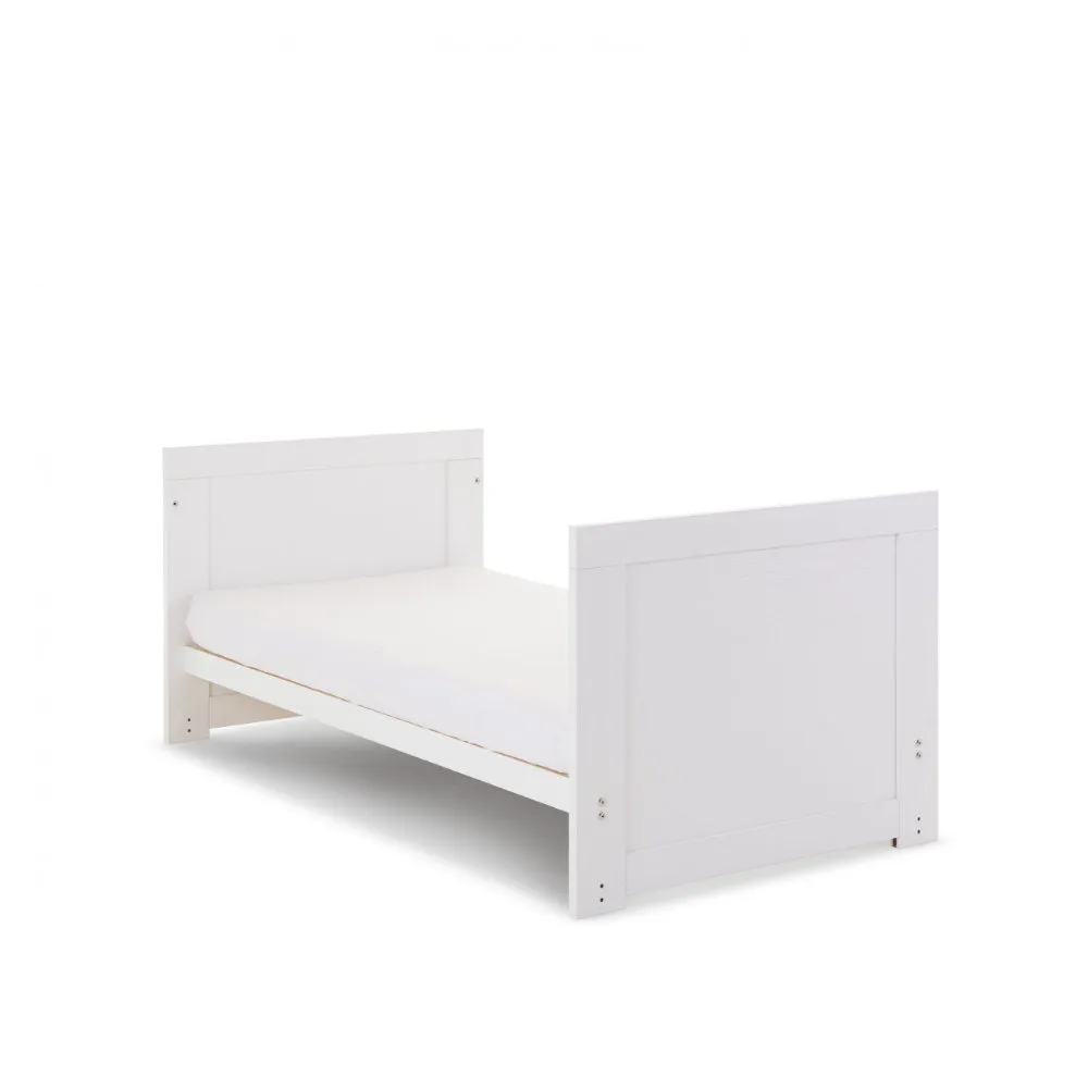 Nika 2 Piece Nursery Furniture Set - White Wash