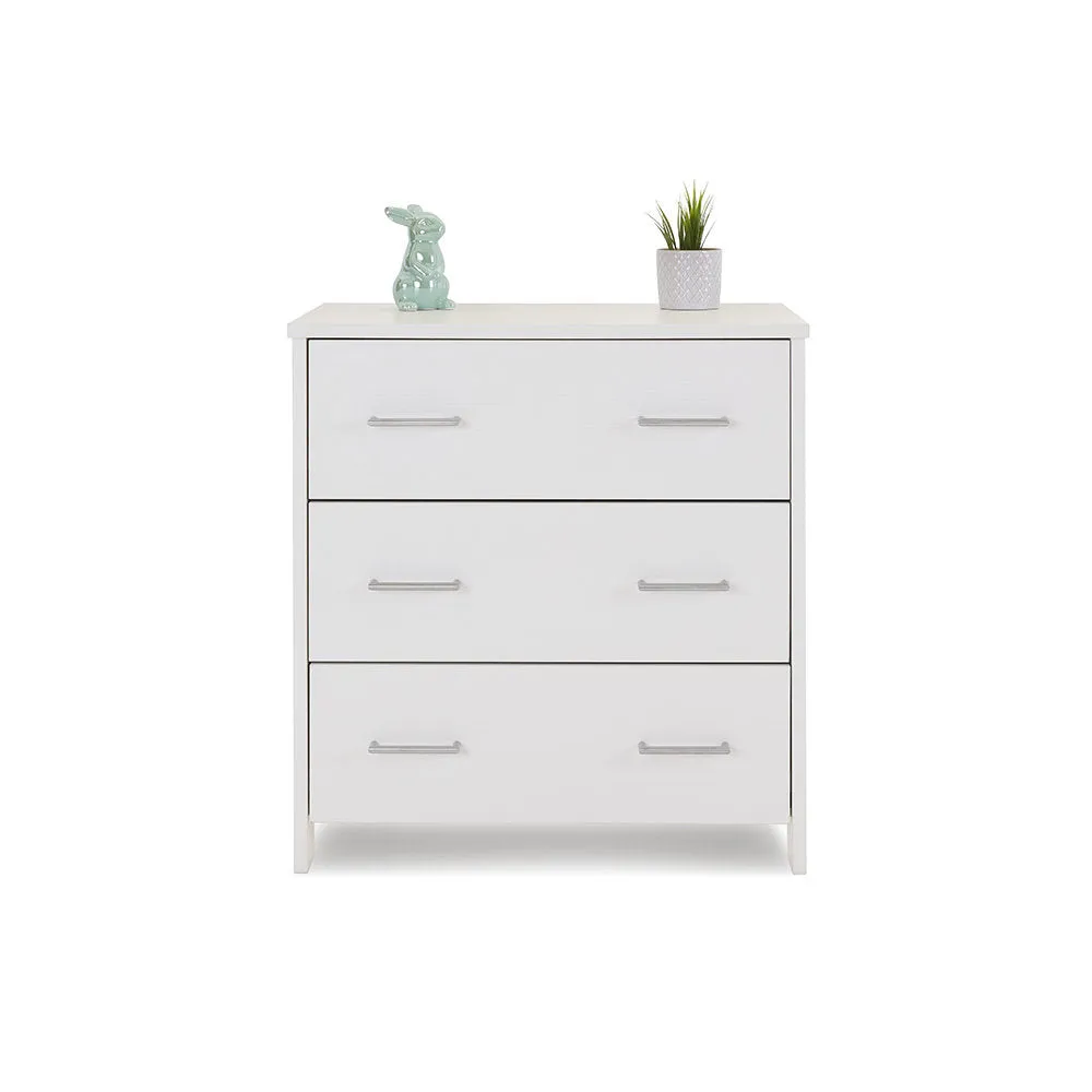 Nika 2 Piece Nursery Furniture Set - White Wash