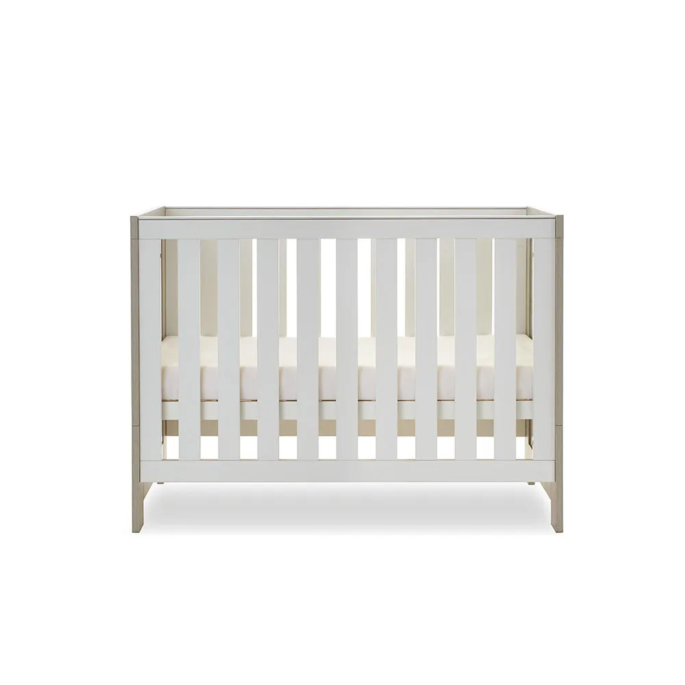 Nika MINI 3 Piece Nursery Room Set - Grey Wash & White