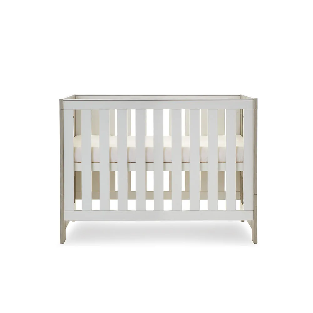Nika MINI 3 Piece Nursery Room Set - Grey Wash & White