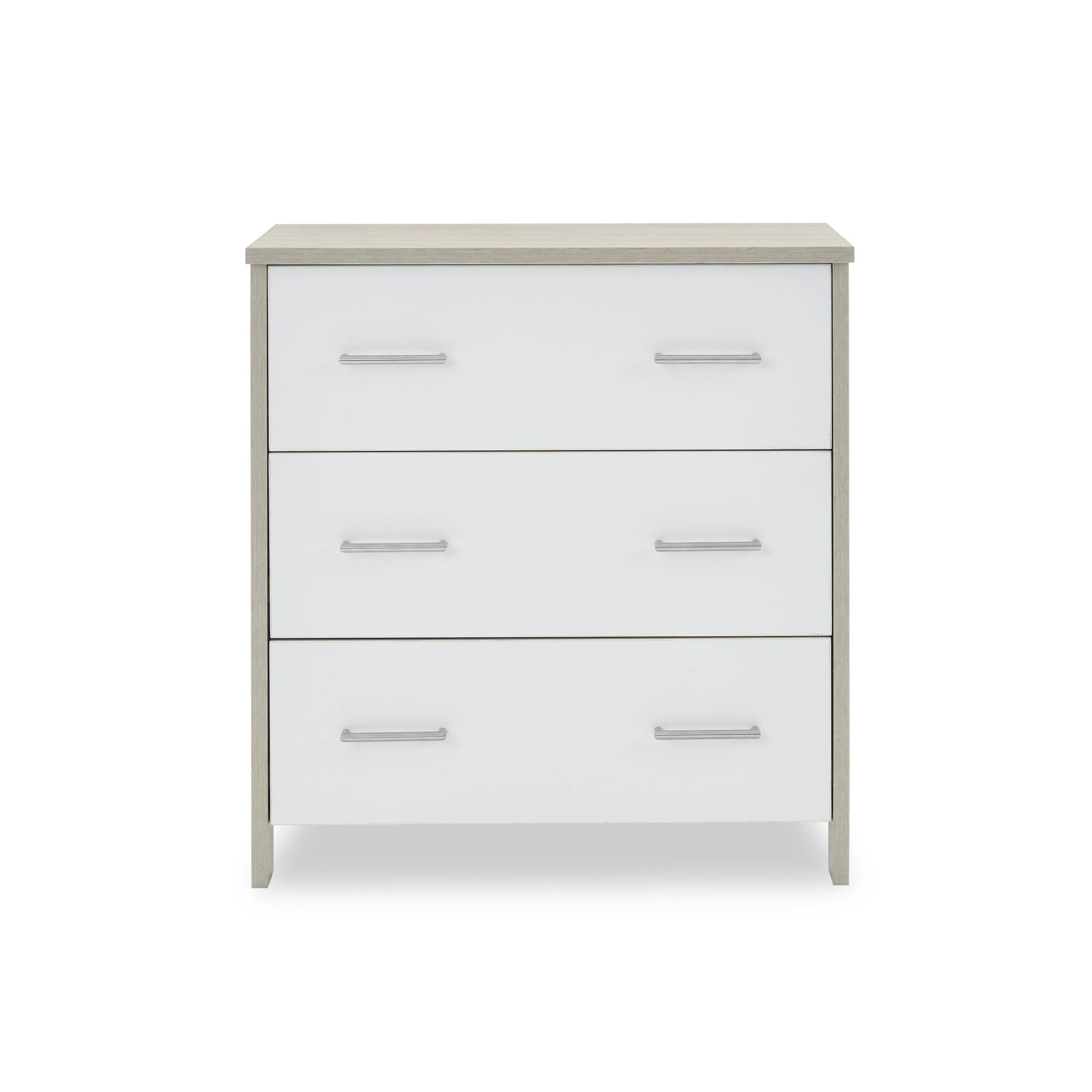Nika MINI 3 Piece Nursery Room Set - Grey Wash & White