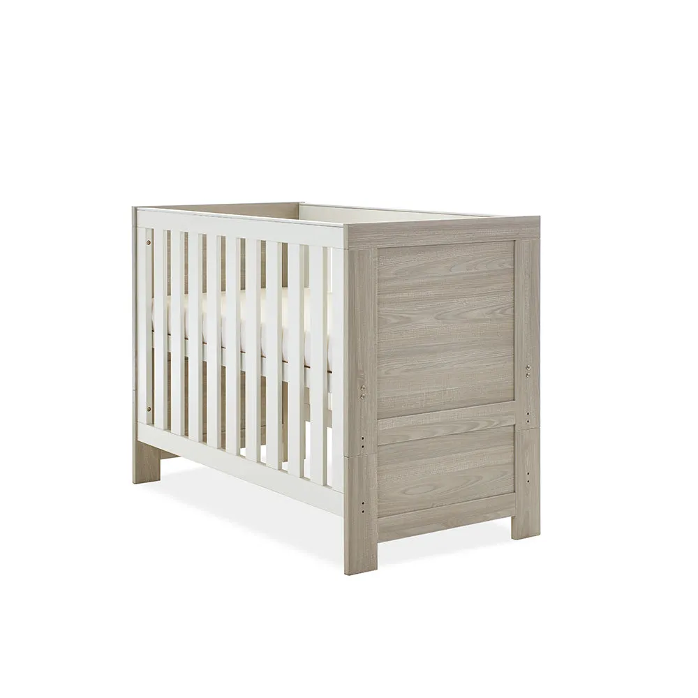 Nika MINI 3 Piece Nursery Room Set - Grey Wash & White