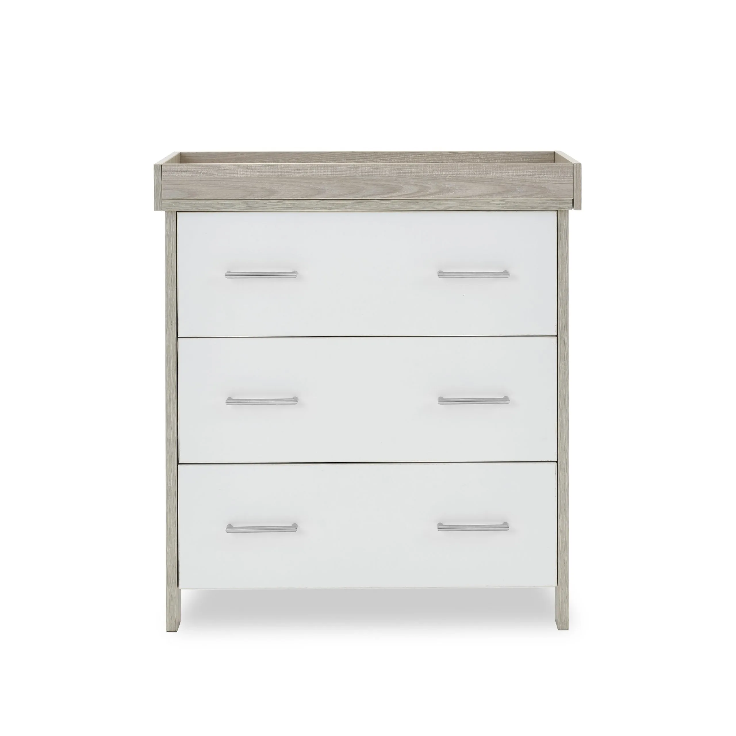 Nika MINI 3 Piece Nursery Room Set - Grey Wash & White