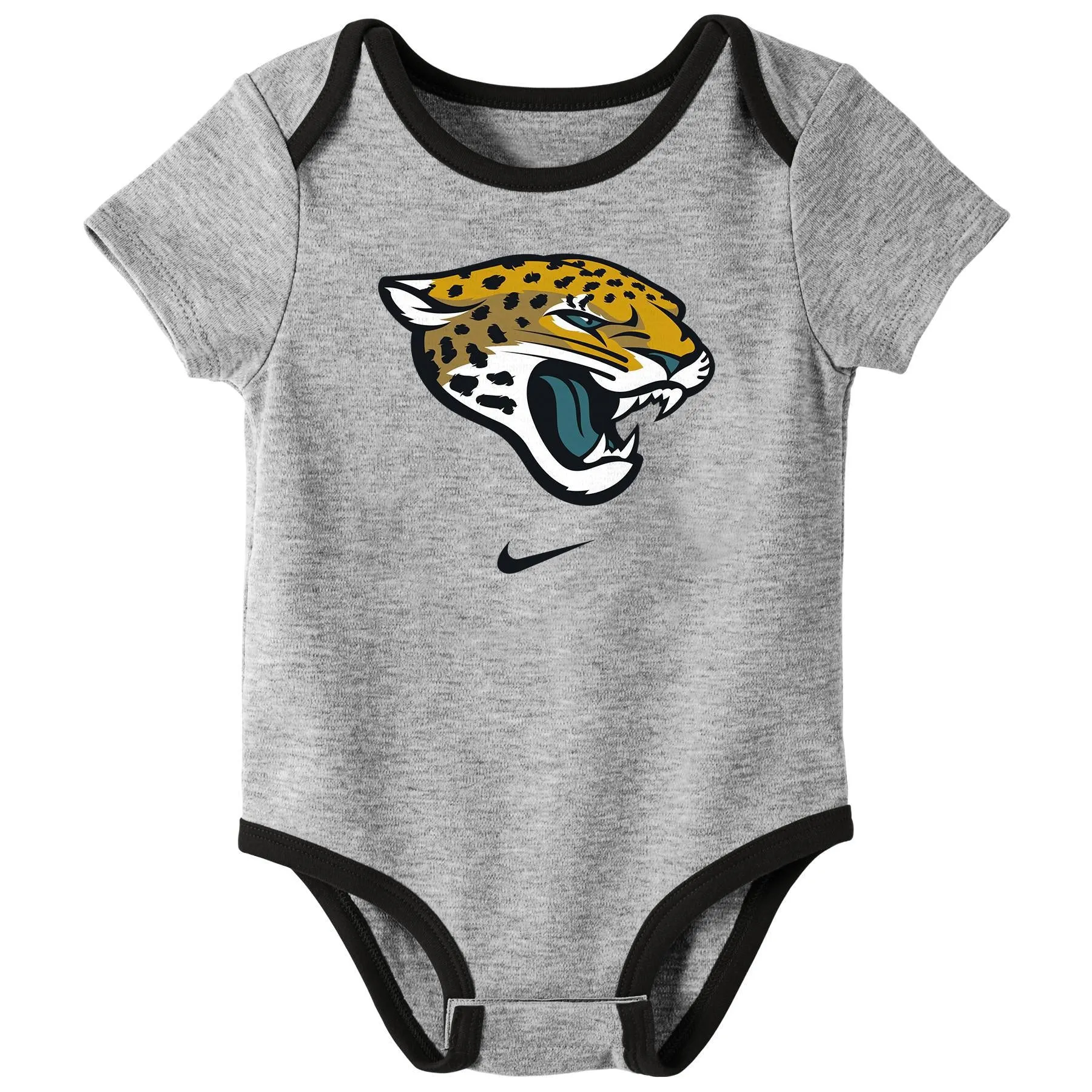 Nike NFL Infant Newborn Jacksonville Jaguars Nostalgic Icon Creeper 3-Pack Set