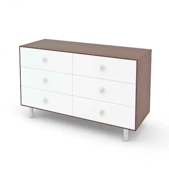 Oeuf NYC Merlin 6 drawer dresser Walnut
