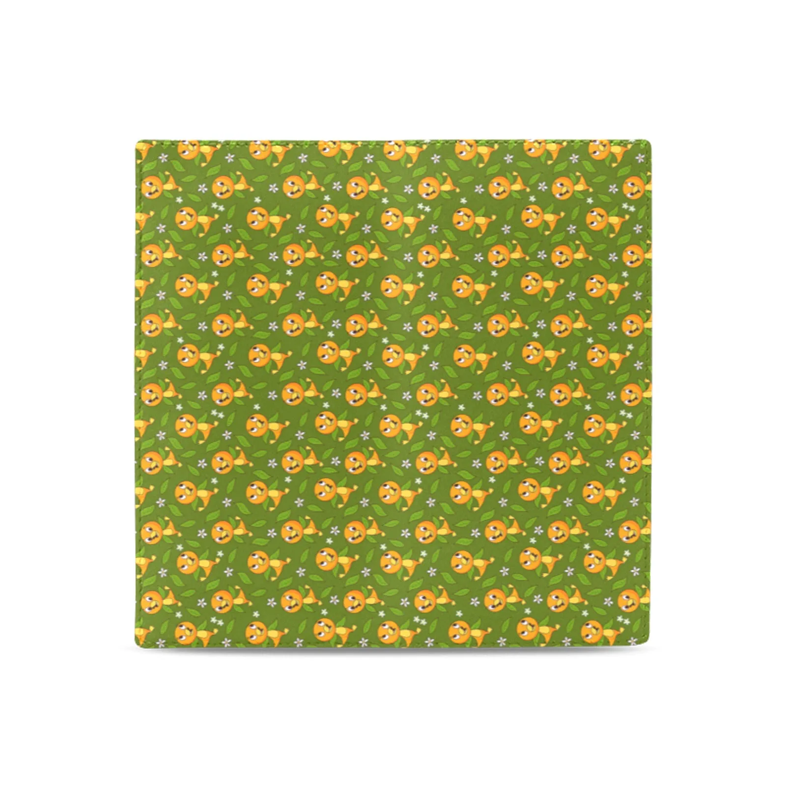 Orange Bird Women's Leather Wallet