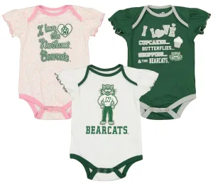Outerstuff NCAA Infant Girl North West Missouri State Bearcats 3 Piece Creeper Set