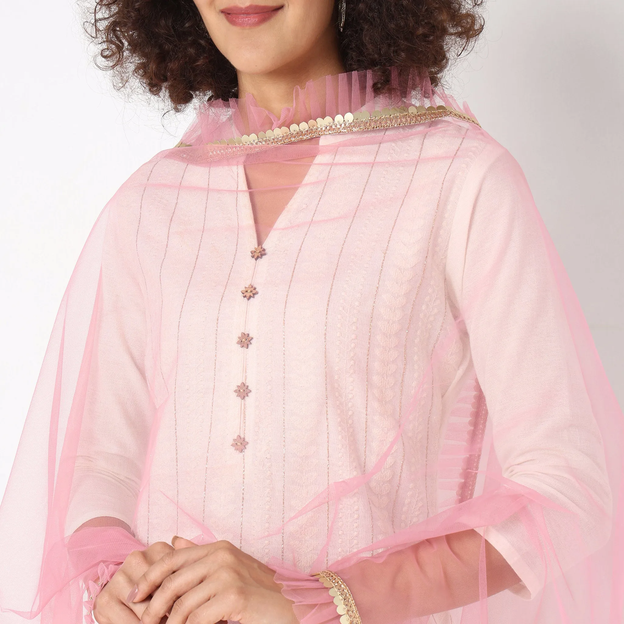 Polyester Embellished Dupatta