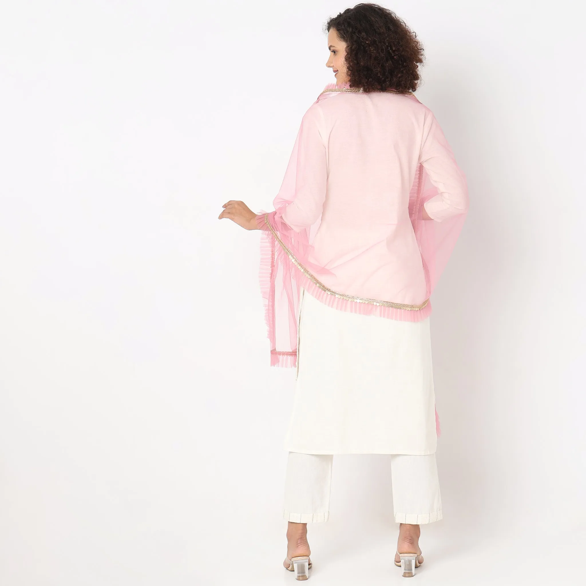 Polyester Embellished Dupatta