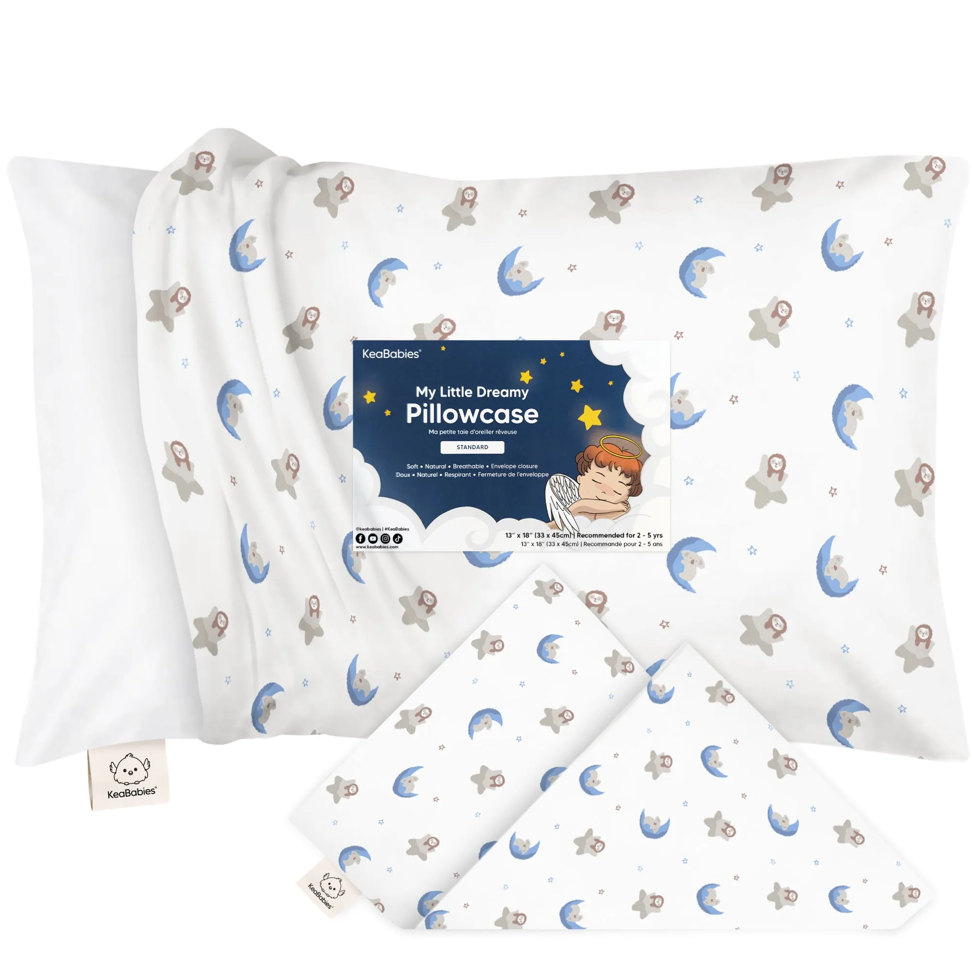 Printed Toddler Pillowcase 13X18" (Space Drift)