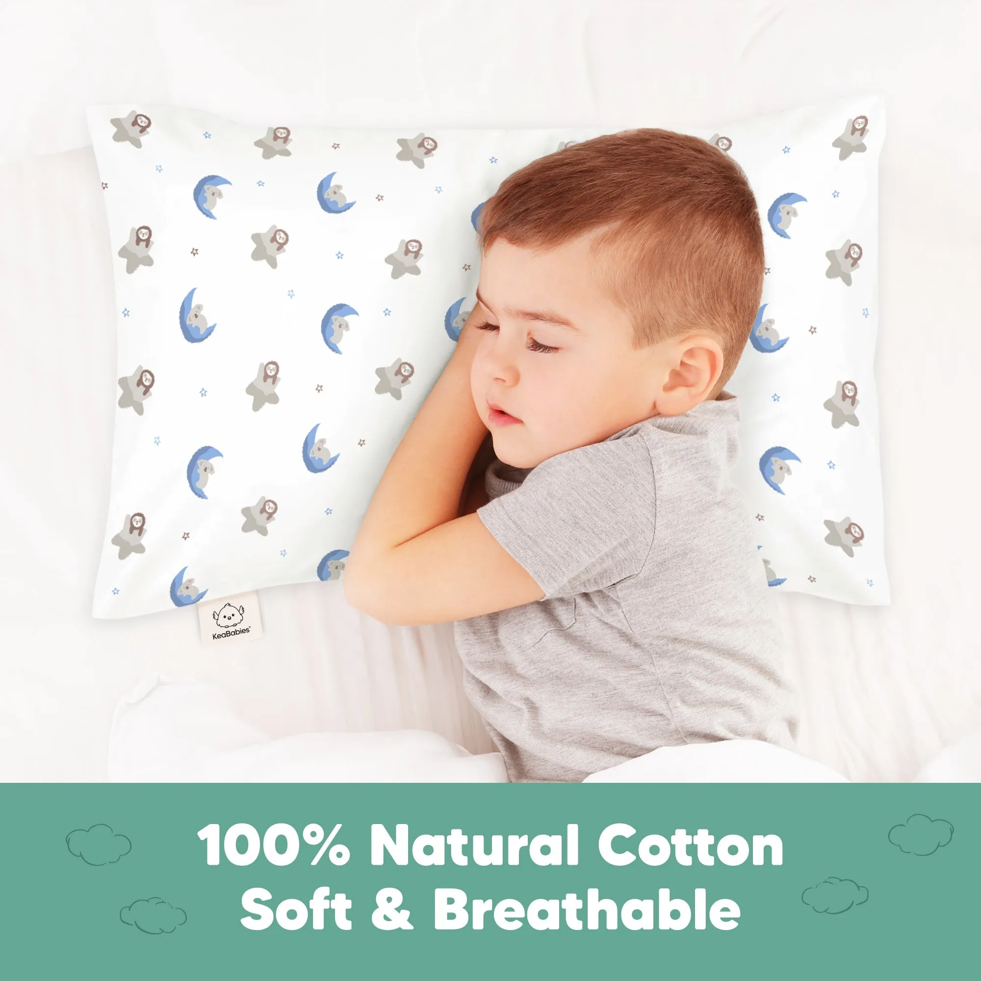 Printed Toddler Pillowcase 13X18" (Space Drift)