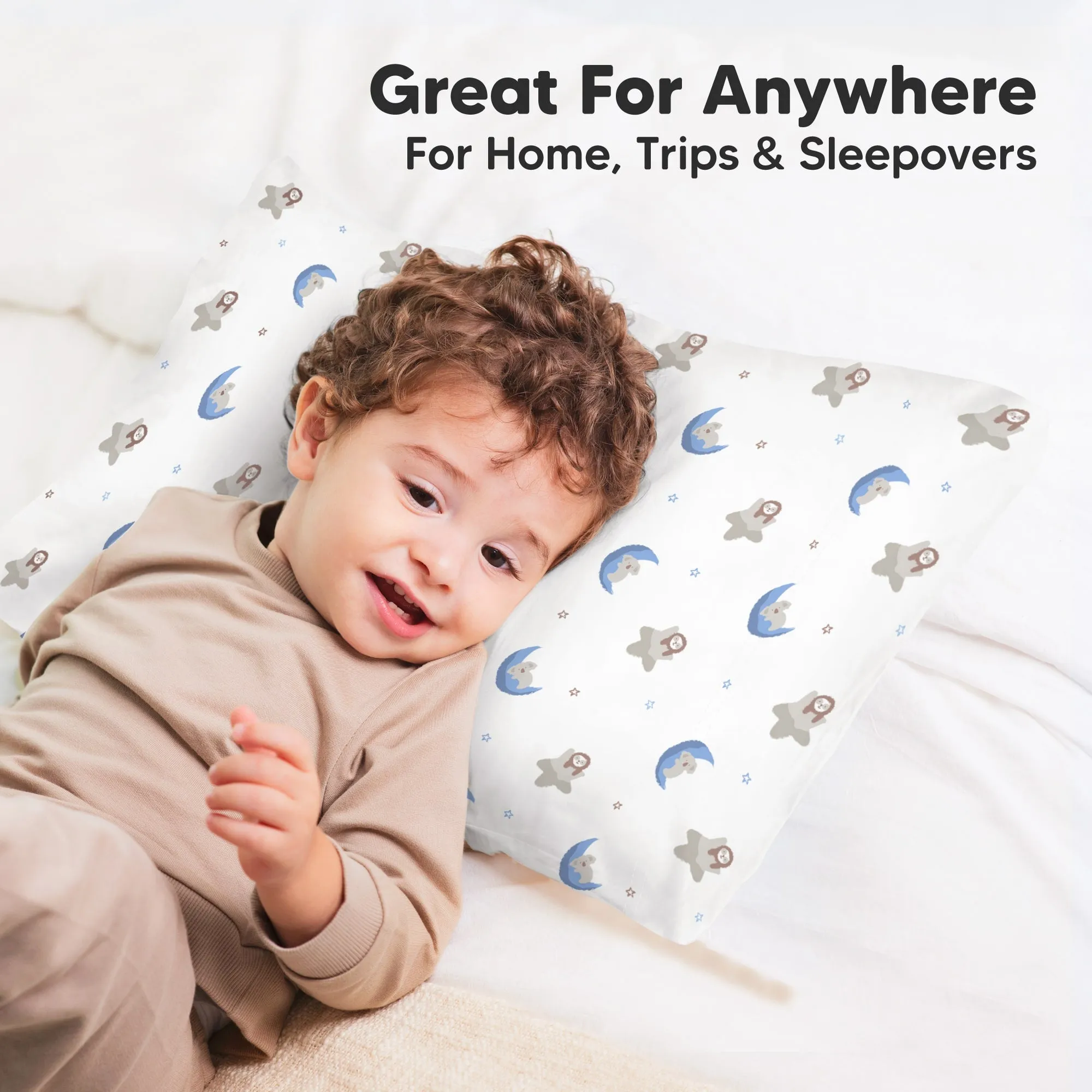 Printed Toddler Pillowcase 13X18" (Space Drift)