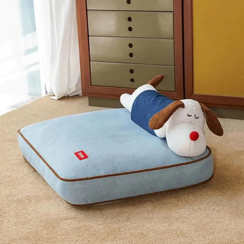 Puppy Denim Pet Bed – Stylish & Cozy Pet Bed for Dogs and Cats