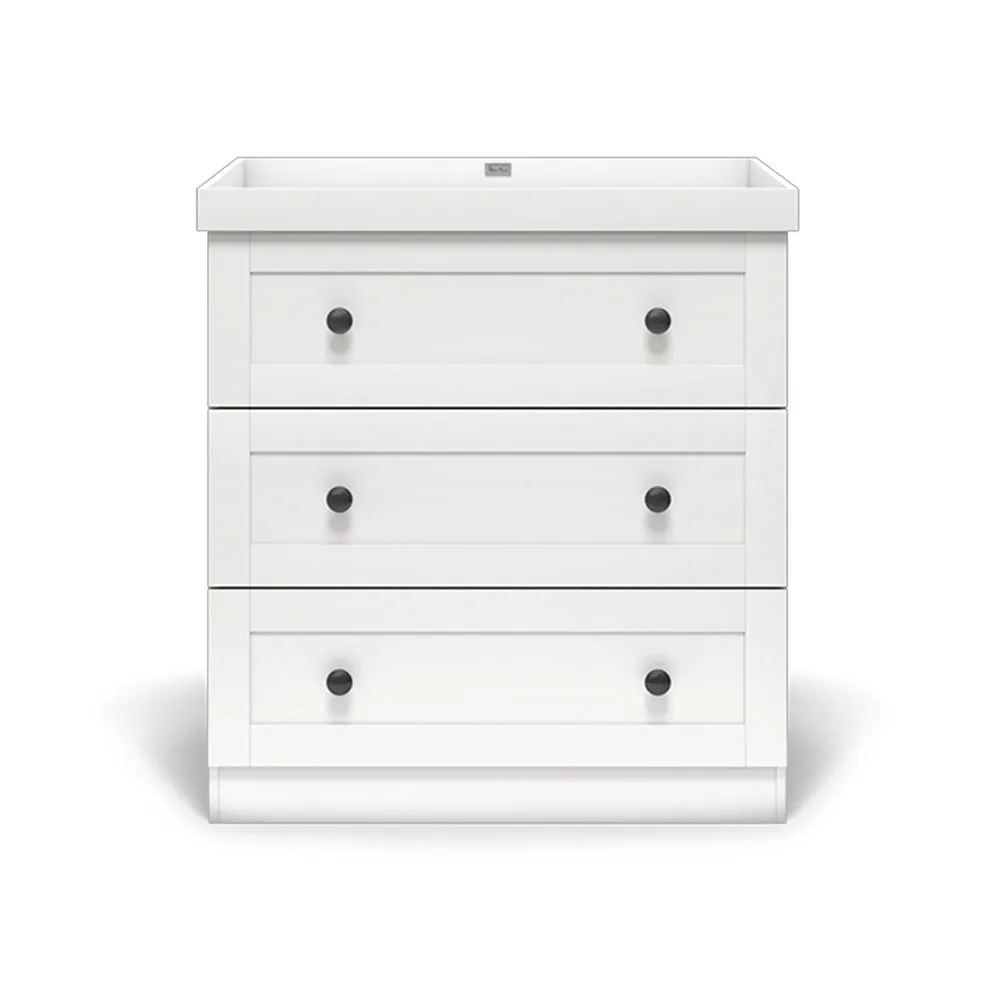 Silver Cross Bromley 2 Piece White Nursery Set