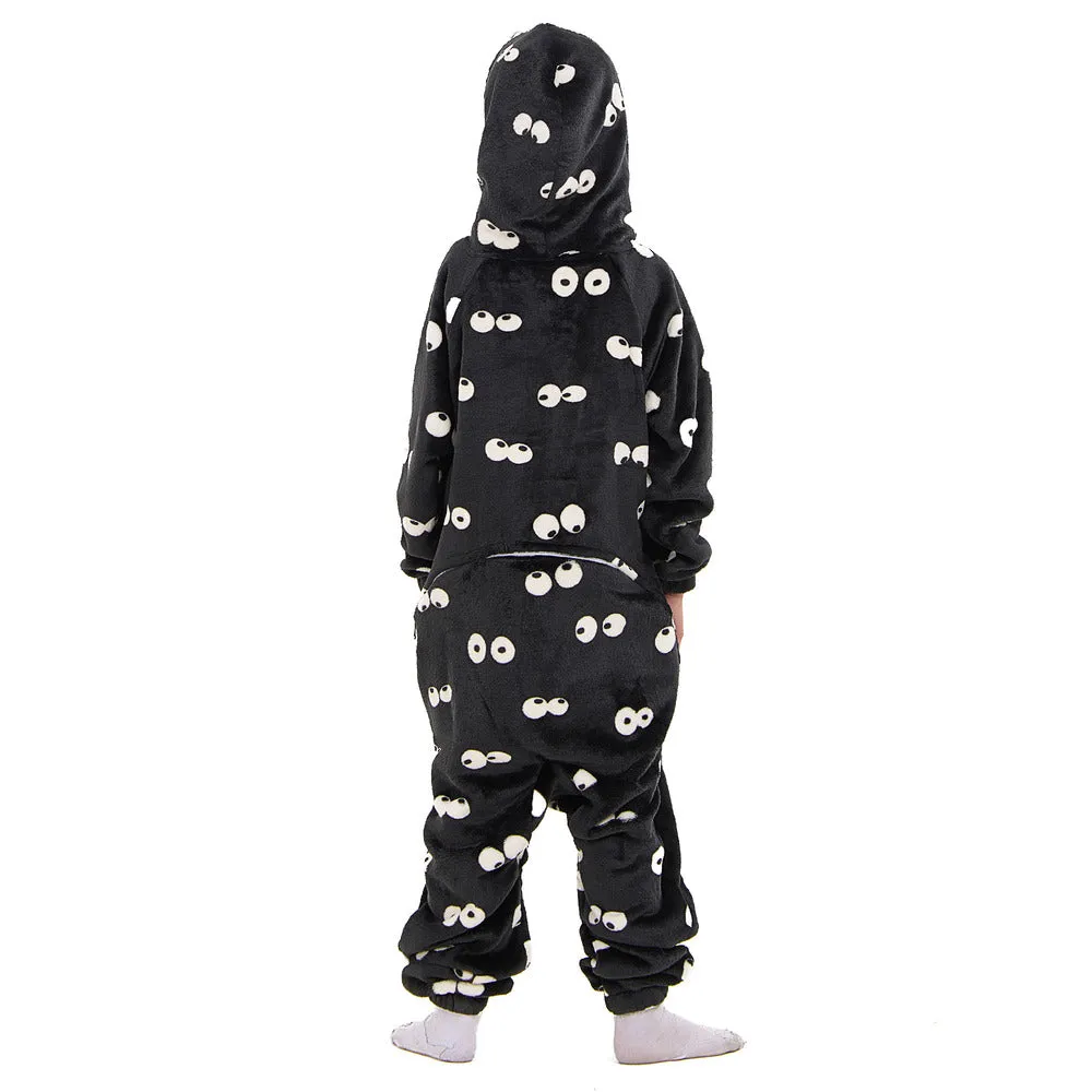 Snuggs Kids Blanket Onesie Black Eyes