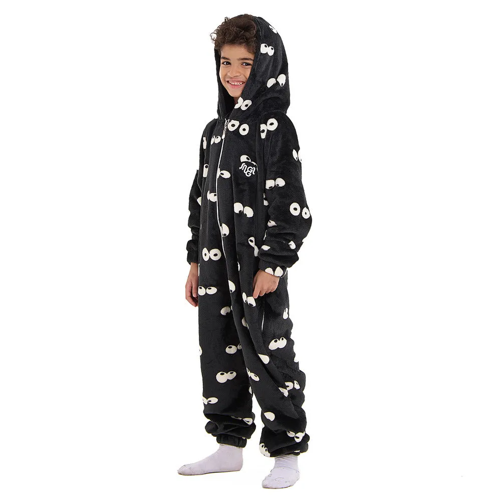 Snuggs Kids Blanket Onesie Black Eyes