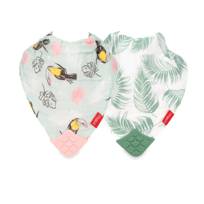 Soft Trends™ Cotton Muslin Bib - 2 Pack