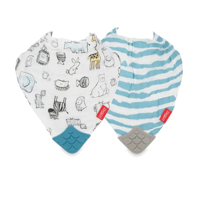 Soft Trends™ Cotton Muslin Bib - 2 Pack