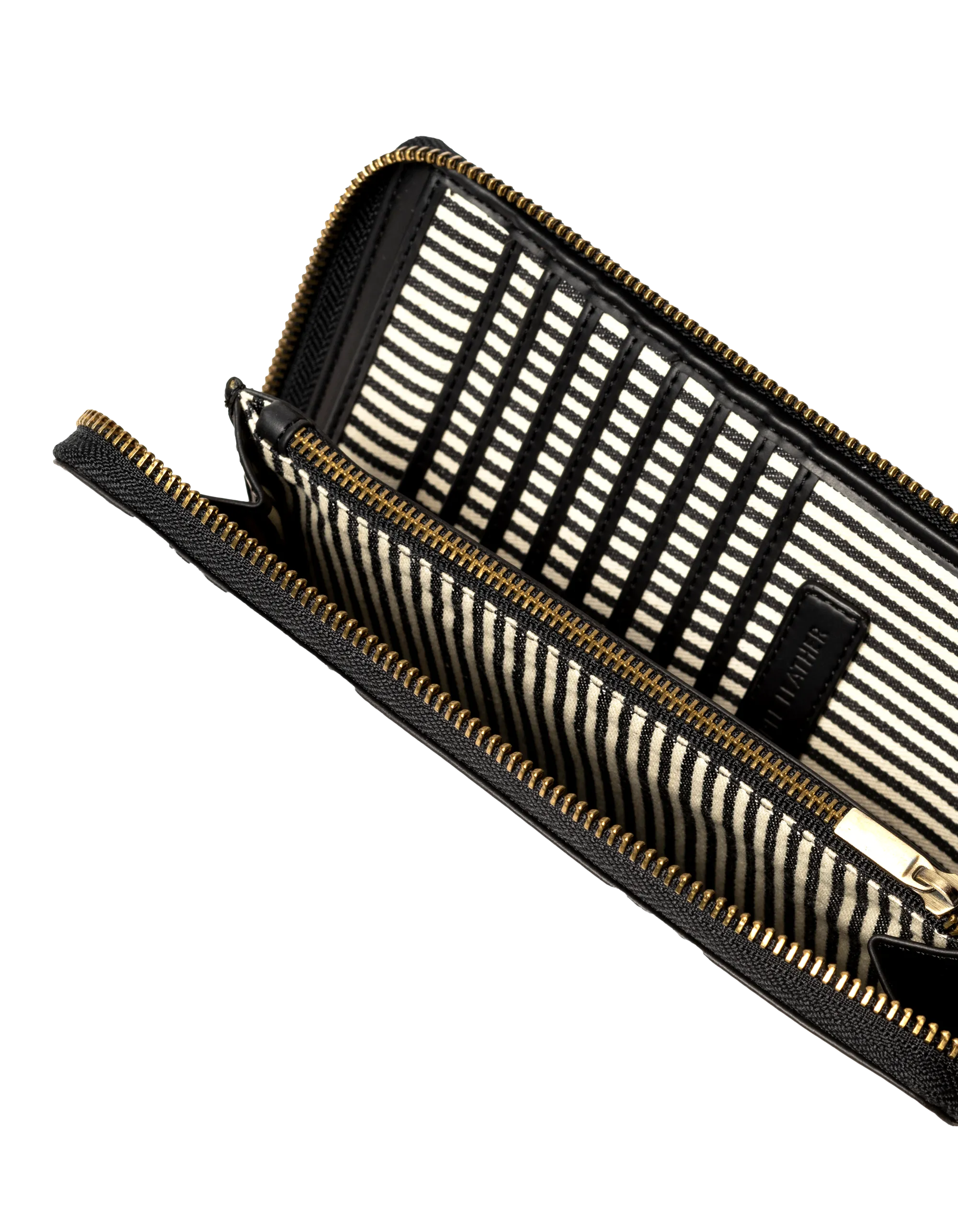 Sonny Wallet Black Apple Leather