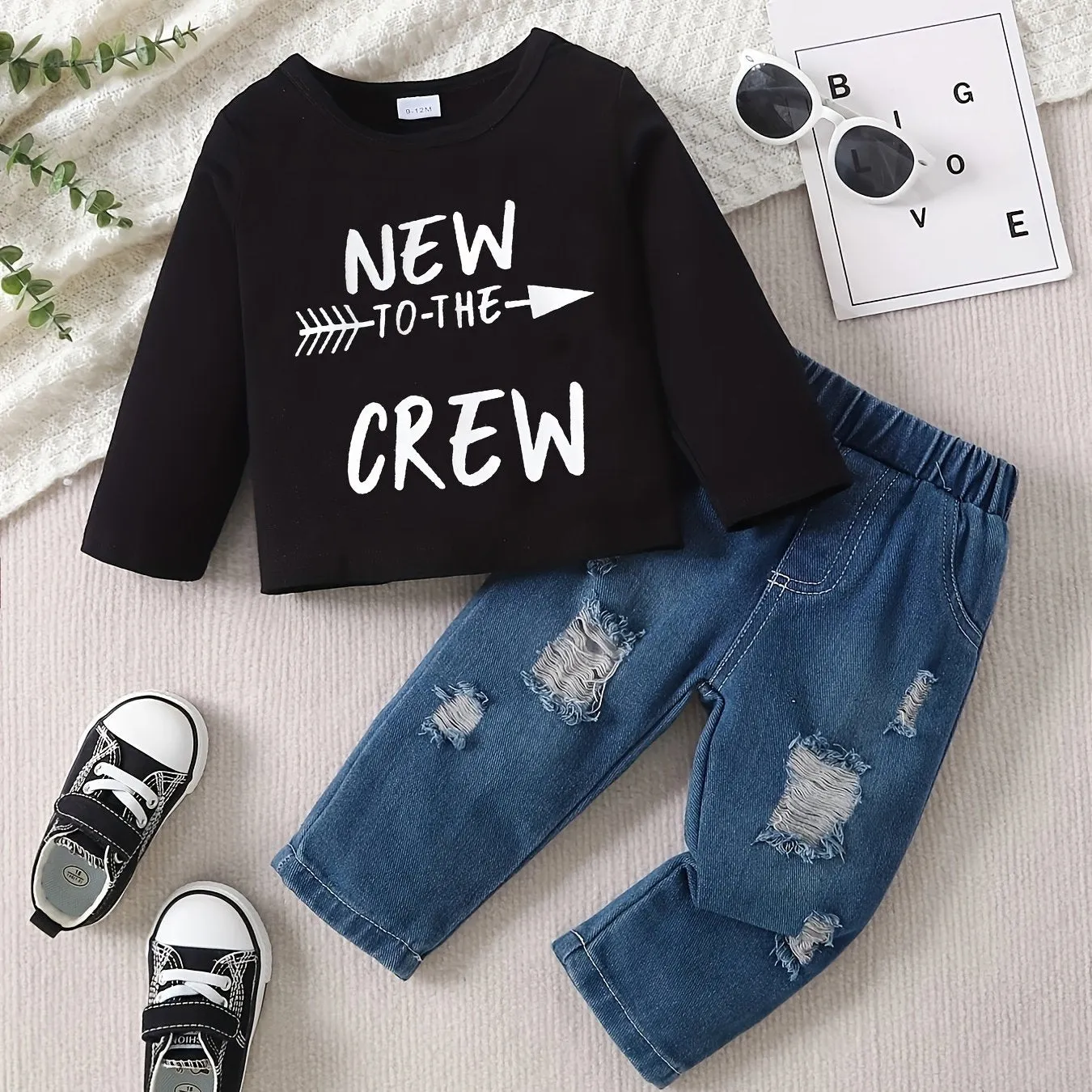 Stylish Toddler Boys COOLER VERSION OF DAD Outfit Set
