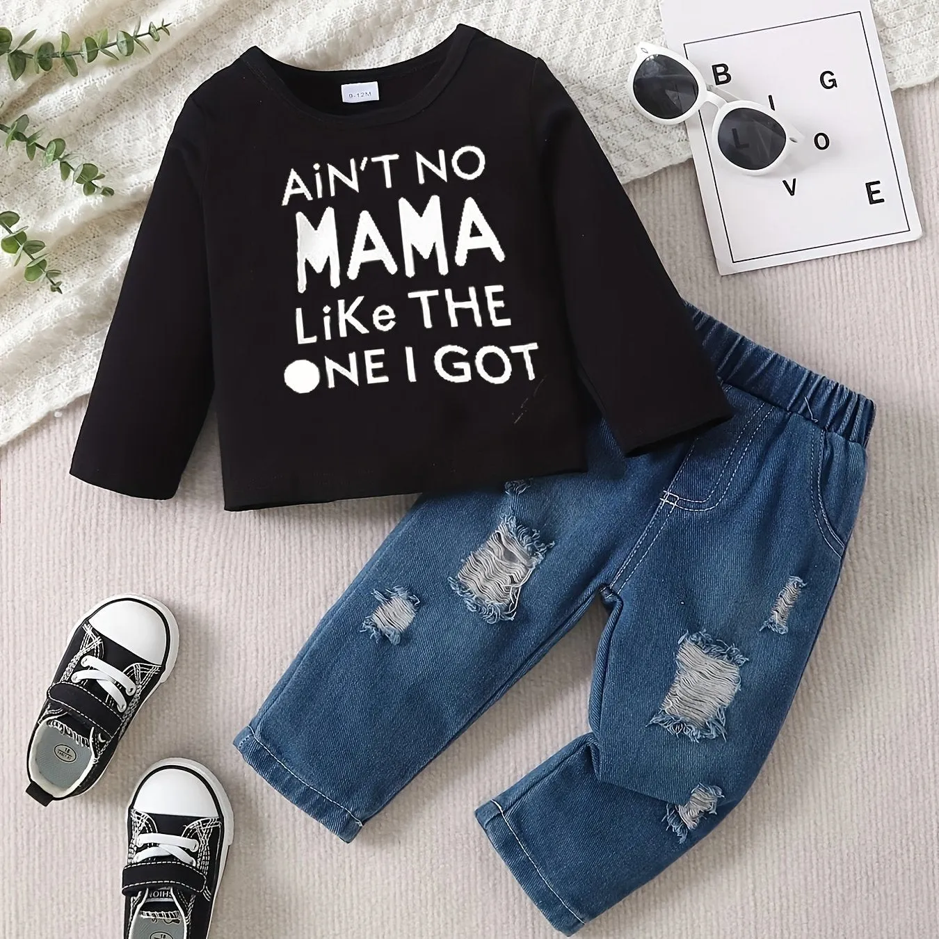 Stylish Toddler Boys COOLER VERSION OF DAD Outfit Set