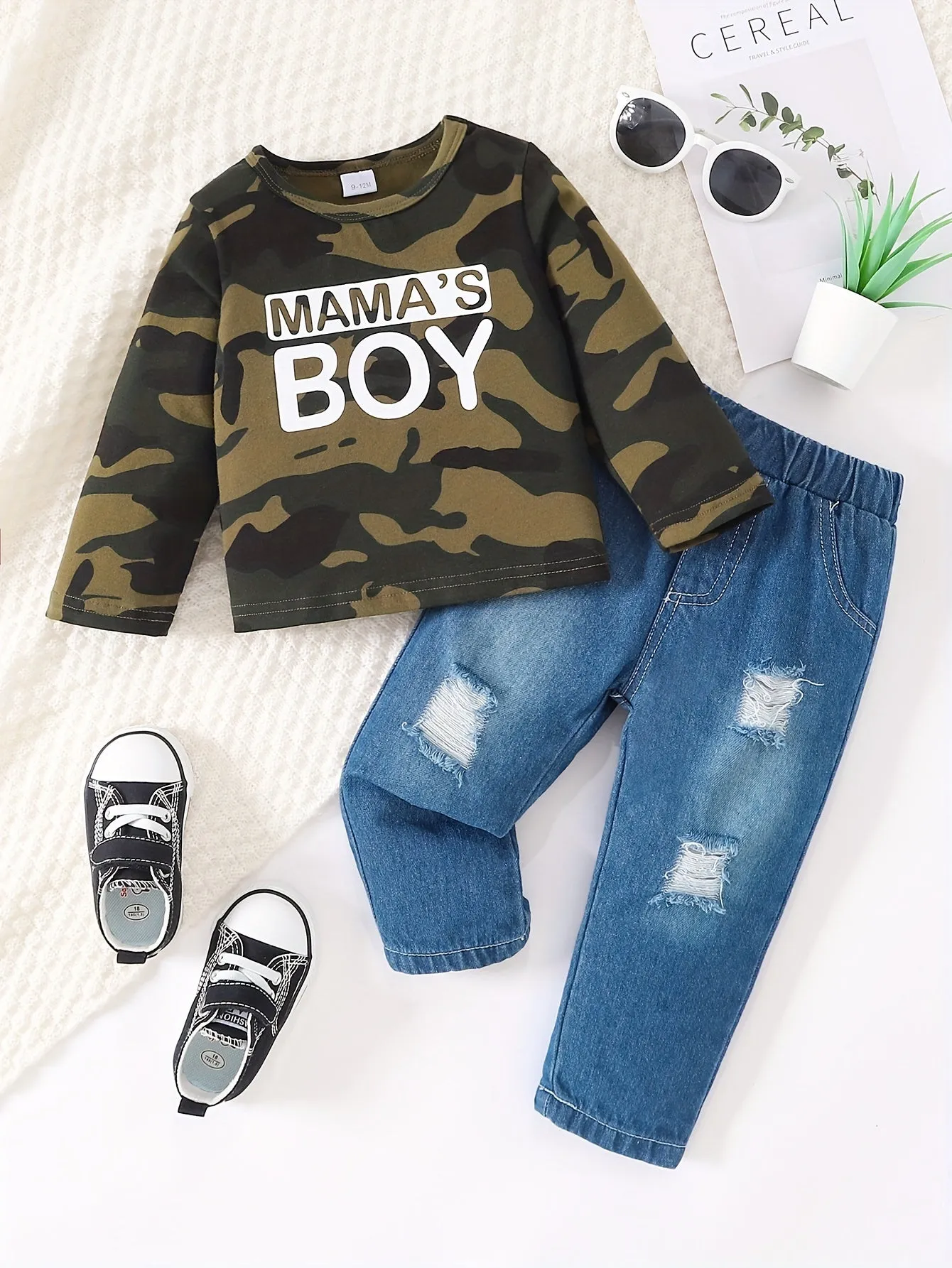 Stylish Toddler Boys COOLER VERSION OF DAD Outfit Set