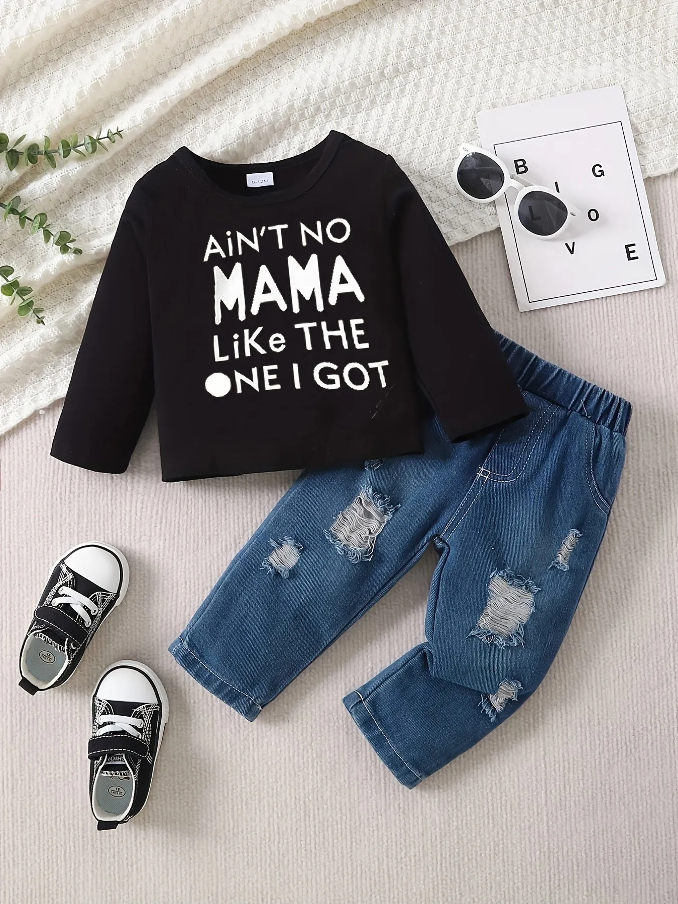 Stylish Toddler Boys COOLER VERSION OF DAD Outfit Set