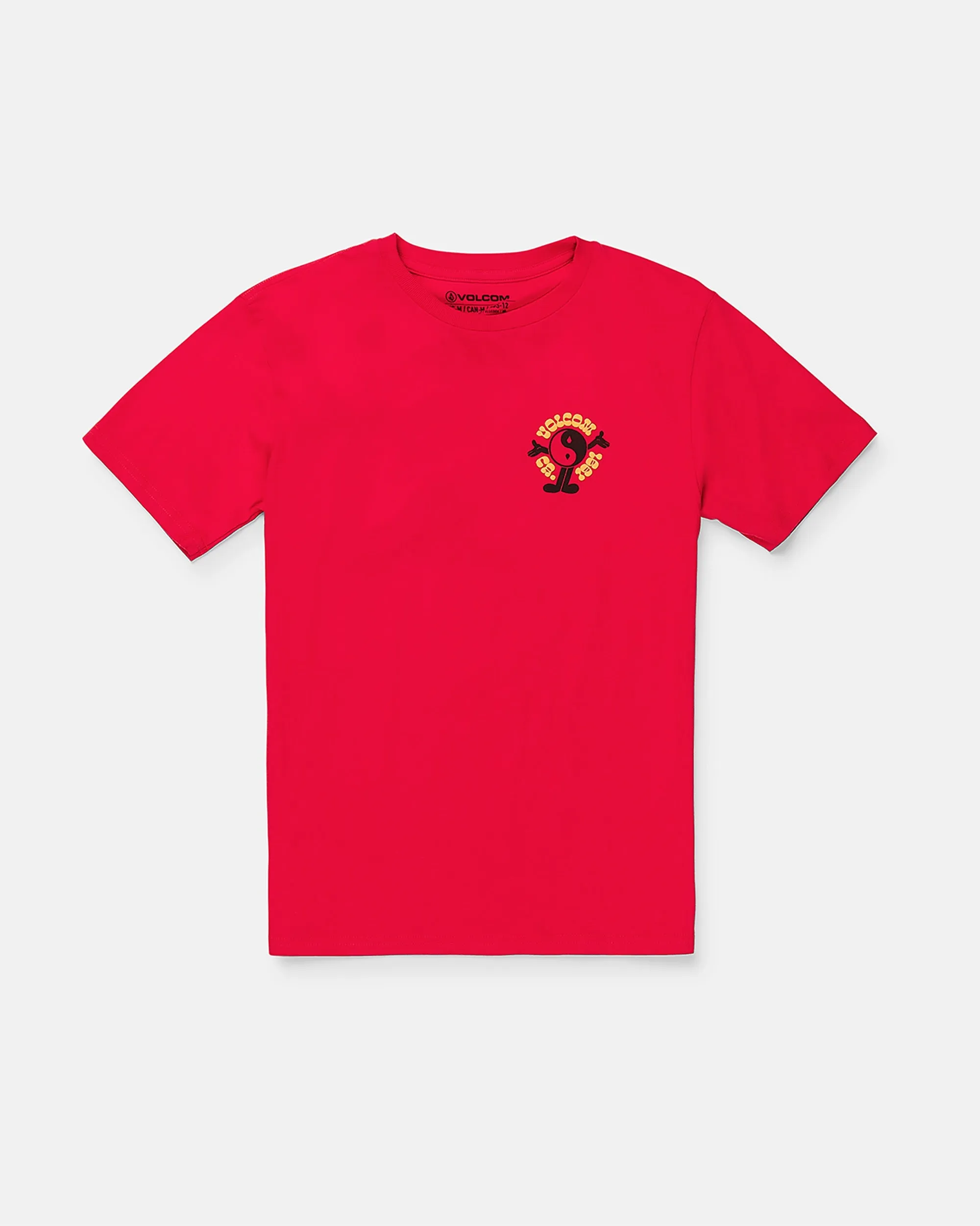 Toddler Boys Happy Days Short Sleeve Tee - Red