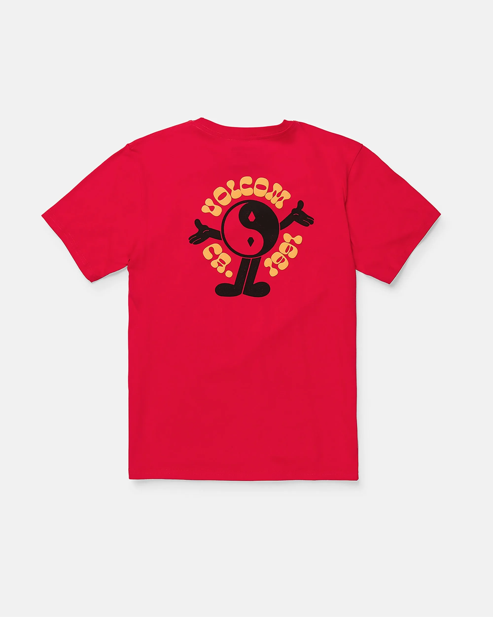 Toddler Boys Happy Days Short Sleeve Tee - Red