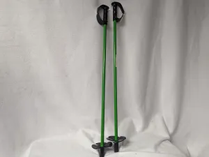 Toddler Ski Poles Size 65 Cm Color Green Condition Used